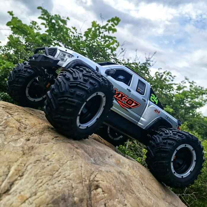 ZD Racing Big RC Car MX-07 4WD 1/7 RC Electric Remote Control Model Car Brushless Buggy Monster Truck Adult Kids Toys 4