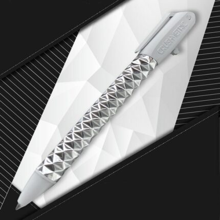 2022 Deformation Pen Business File Signature Pen Light Luxury Silver Metal Single Gift Box Telescopic Decompression Comfortable 1