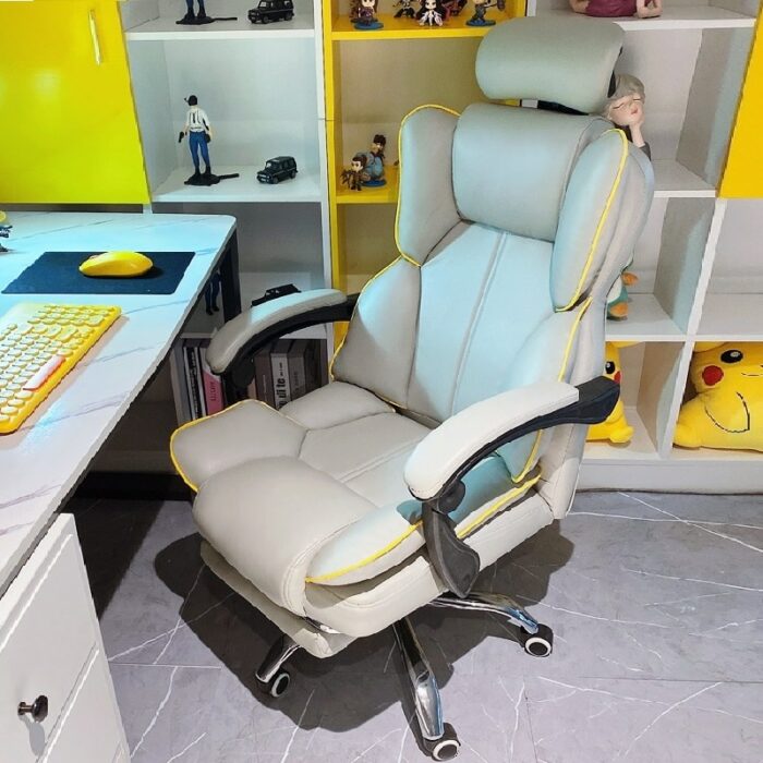 Home Comfortable Sofa Chair Ergonomic Design Game Live Gaming Chair Dormitory Computer Chair Large Angle Adjustable Office Chair 1