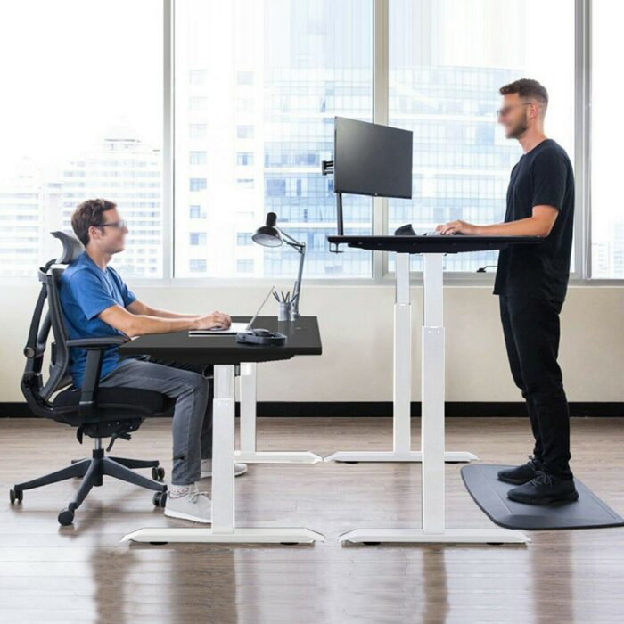 Height-adjustable desk, height-adjustable electric table frame, height-adjustable standing desk 6