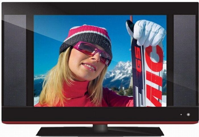 12V lithium battery built in 15 17 19 22 24 inch LCD LED outdoor portable television TV 6