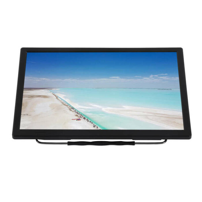 15.4in Portable LED Digital TV Rechargeable HD Television with High Sensitivity & Same Screen Function UK Plug 3